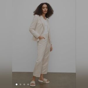 CLUB MONACO Linen Blend Trousers 10